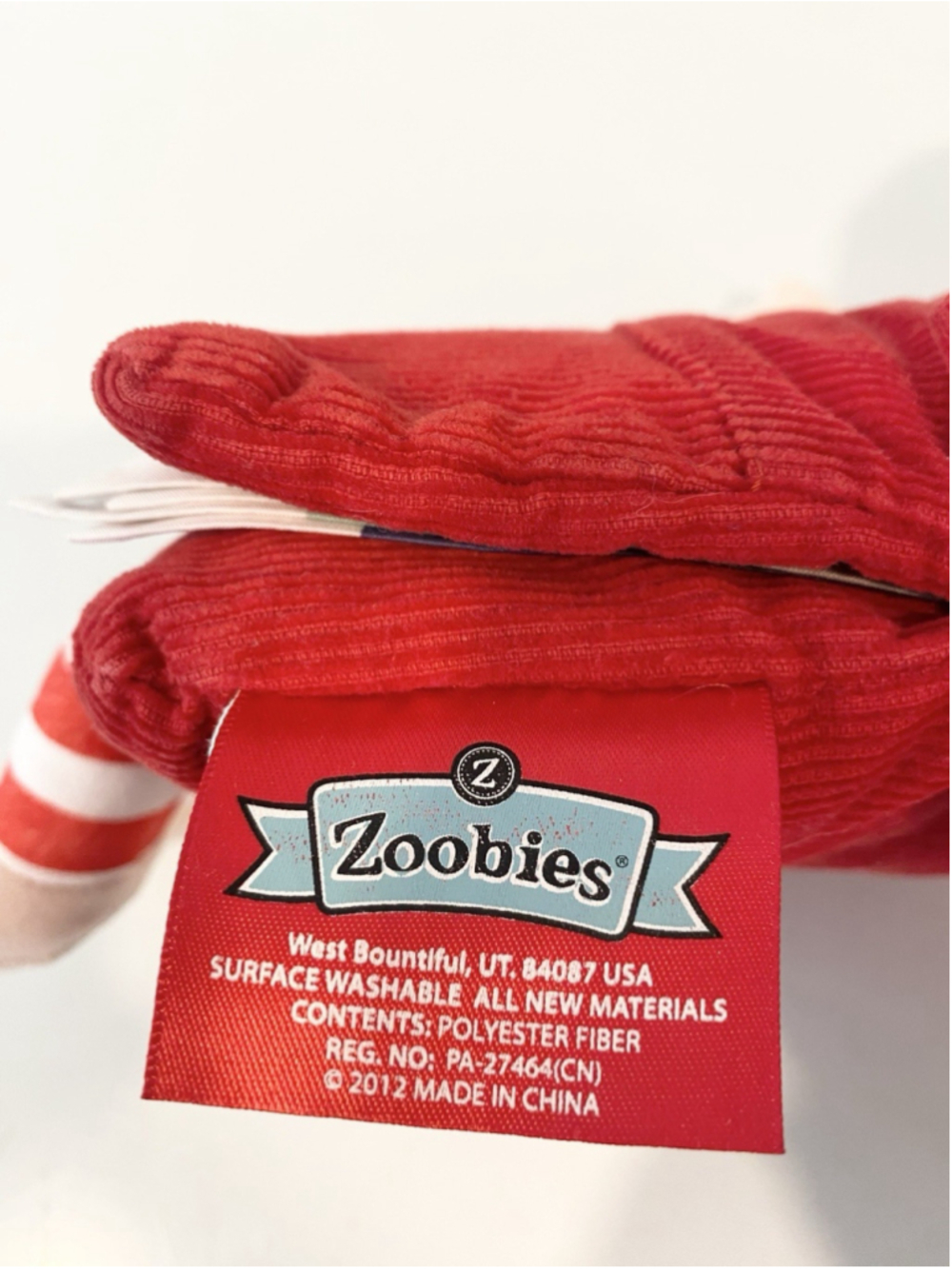 Zoobies Olivia the Pig Book Buddies Plush 2012 Cloth Storybook 16” Doll - Picture 4 of 7